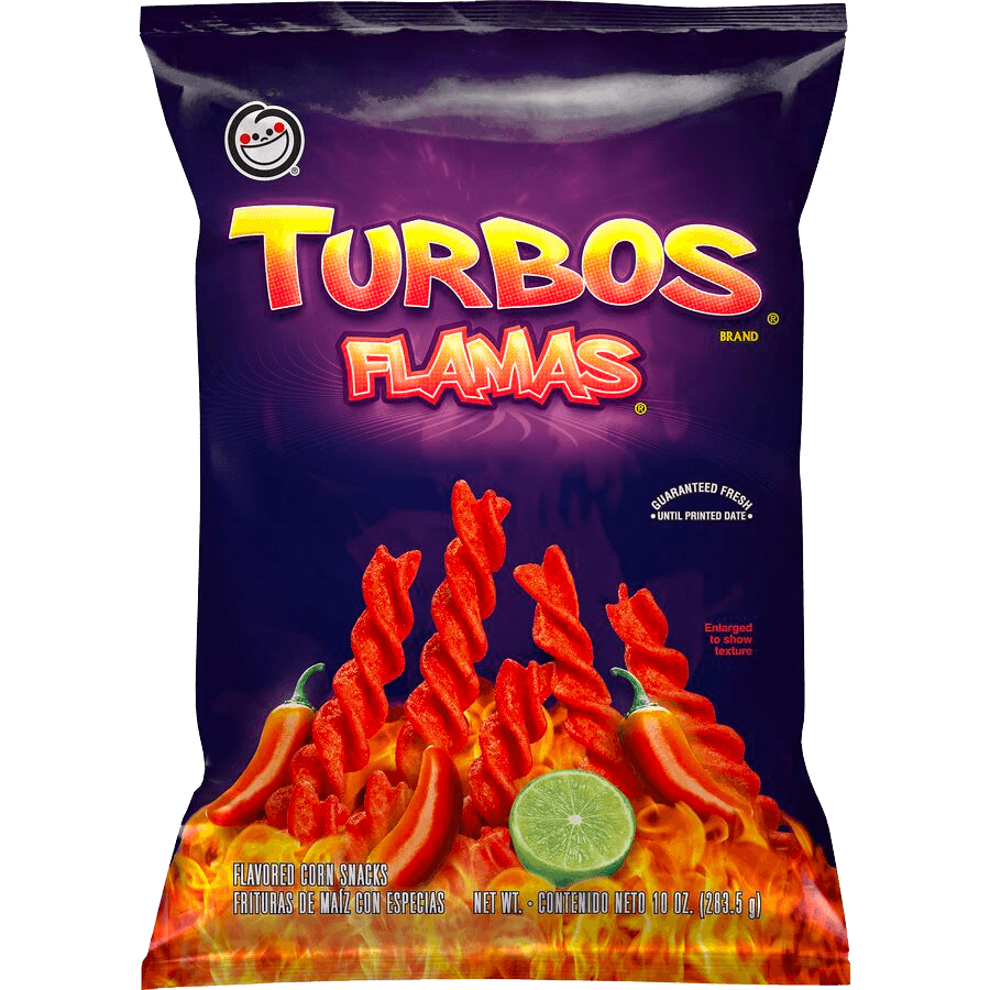 Sabritas® Turbos Flamas® Flavored Corn Snacks