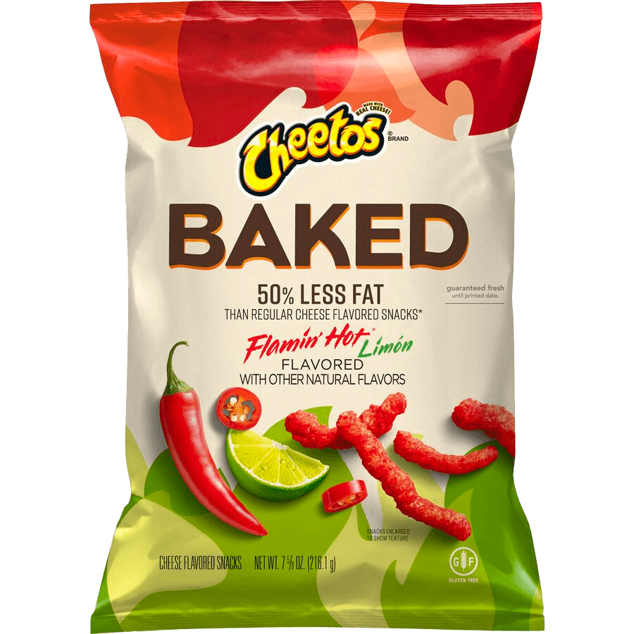 BAKED Cheetos® Flamin' Hot® Limon Cheese Flavored Snacks