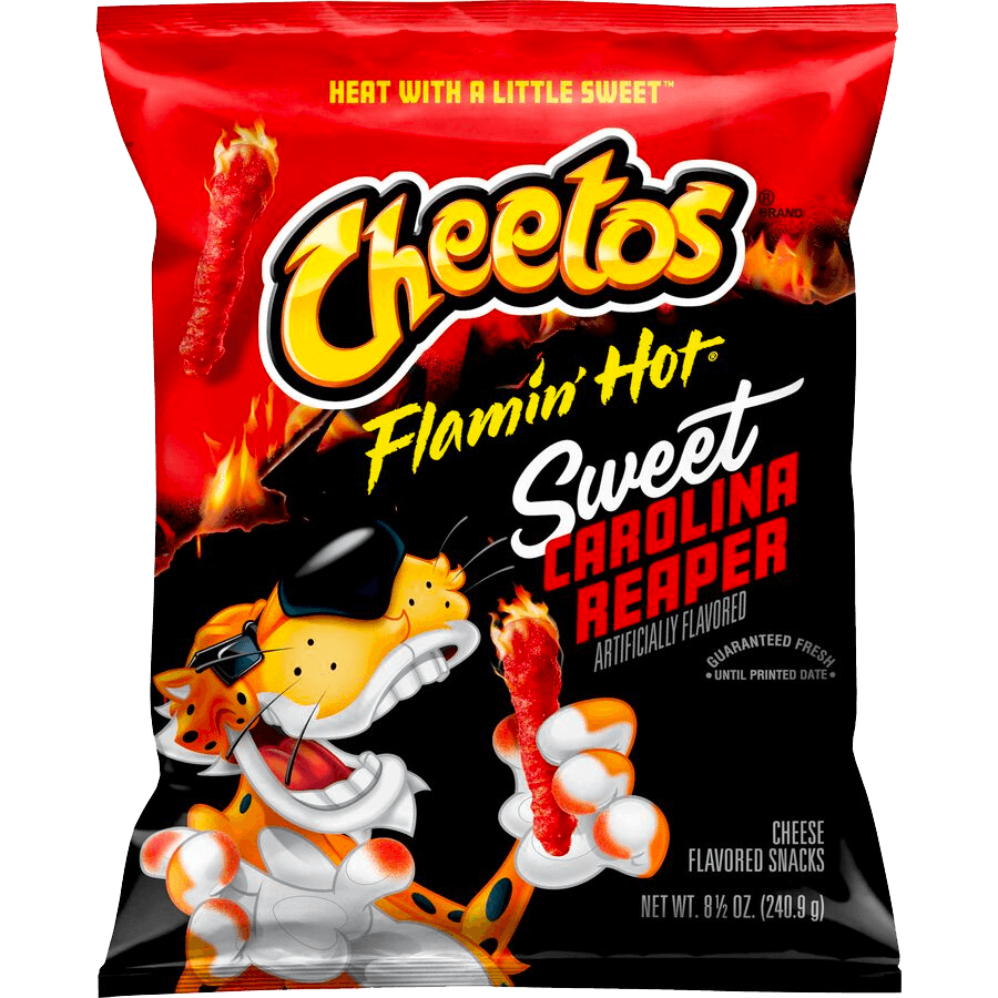 Cheetos® Flamin' Hot® Sweet Carolina Reaper Cheese Flavored Snacks