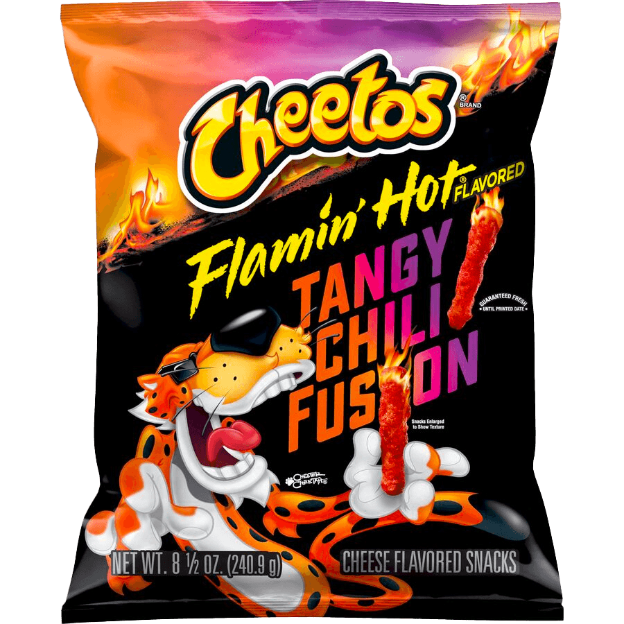 Cheetos® Flamin' Hot® Crunchy Tangy Chili Fusion Flavored Snacks