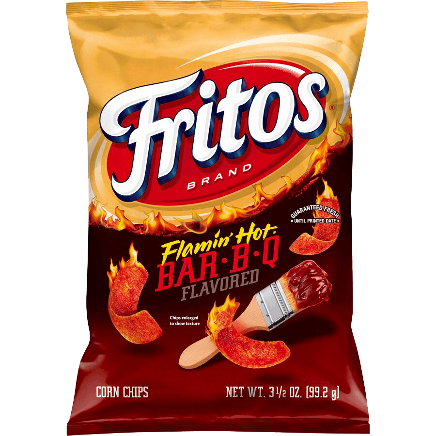 Fritos® Flamin' Hot® BBQ Flavored Corn Chips