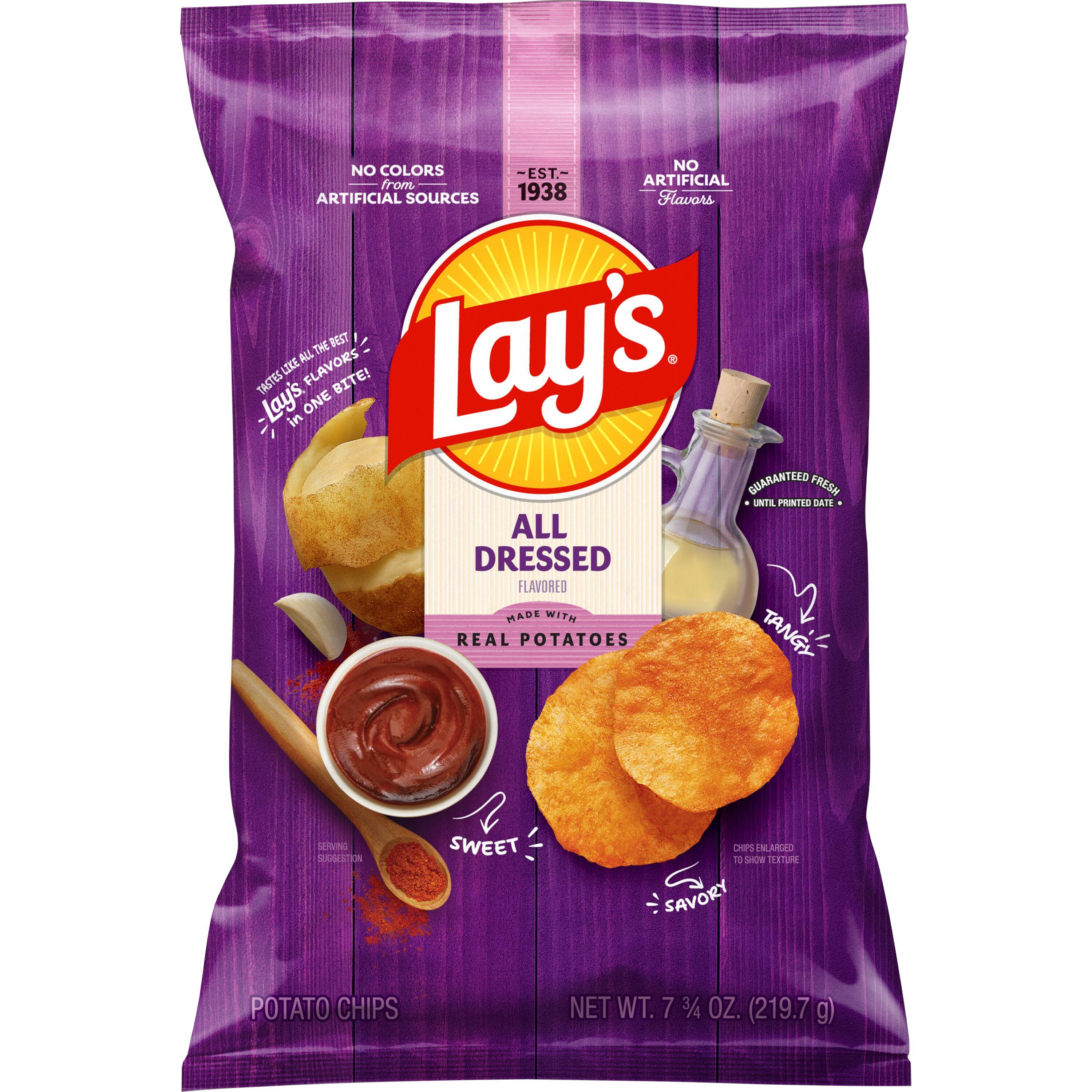 Lay's All Dressed Potato Chips Lay's All Dressed Potato Chips