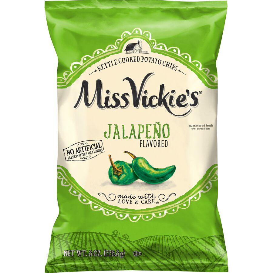 Miss Vickie's® Jalapeno Flavored Potato Chips 000000000300041417_EA