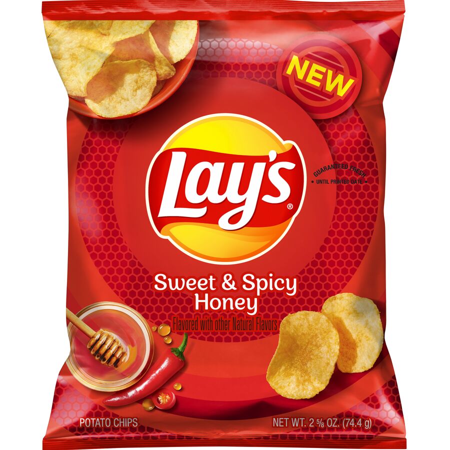 Lay's® Sweet & Spicy Honey Flavored Potato Chips 000000000300040475_EA
