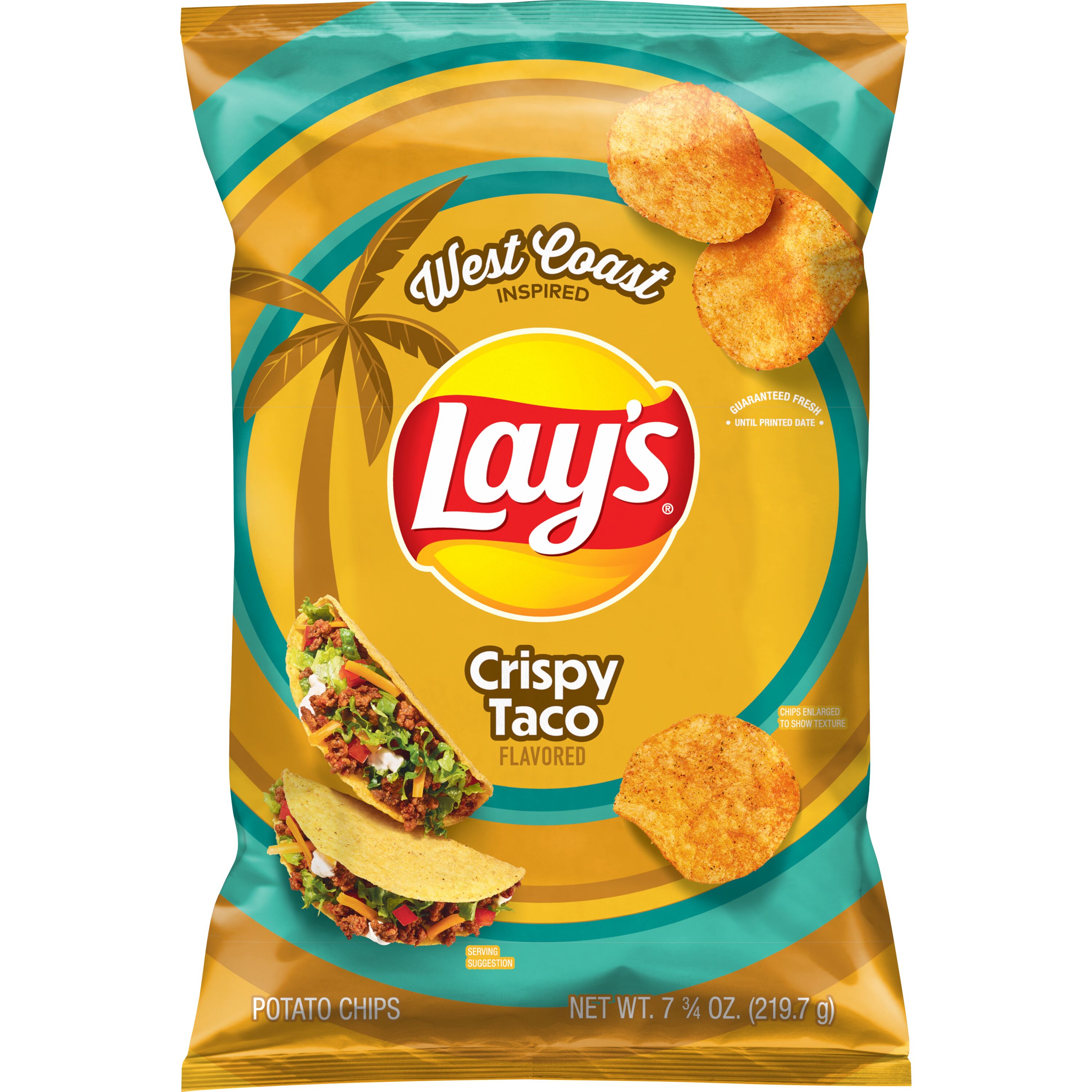 Lay's® Crispy Taco Flavored Potato Chips 000000000300041112_EA
